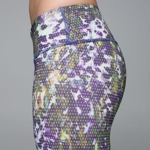 lululemon athletica Purple Multi-Color Leggings